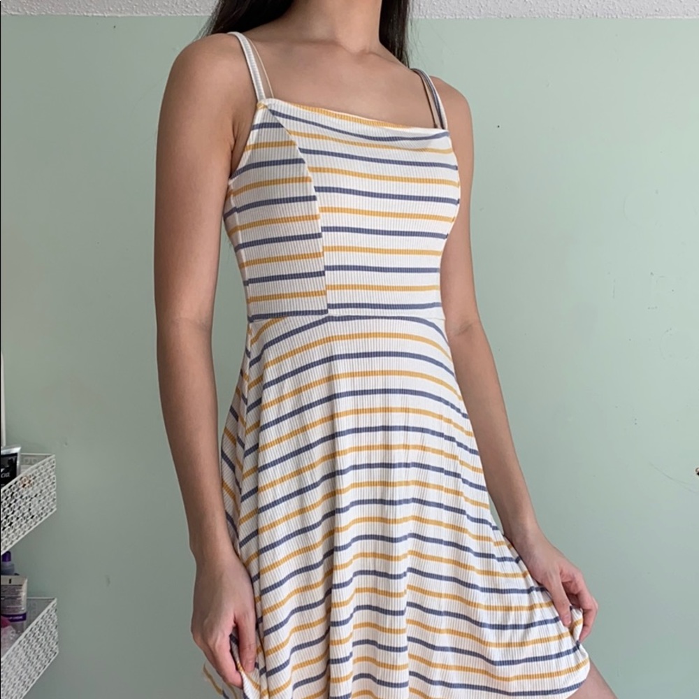 Striped strap dress